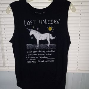 Unicorn tank top